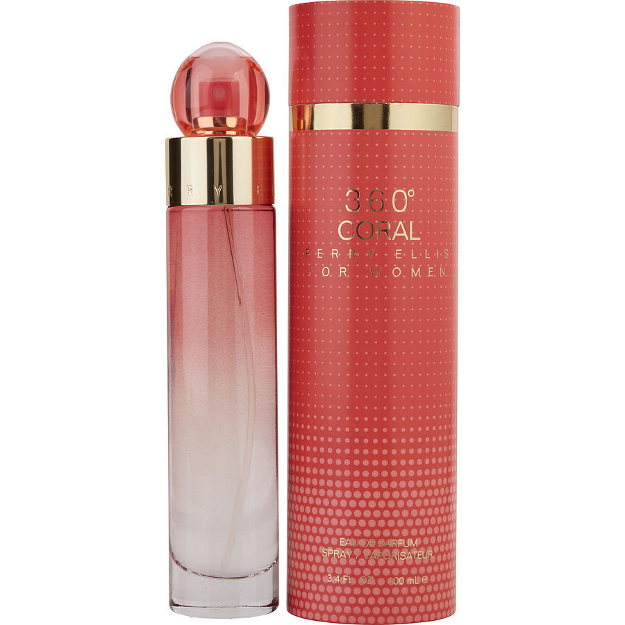 PERRY ELLIS 360 CORAL by Perry Ellis (WOMEN) - EAU DE PARFUM SPRAY 3.4 OZ